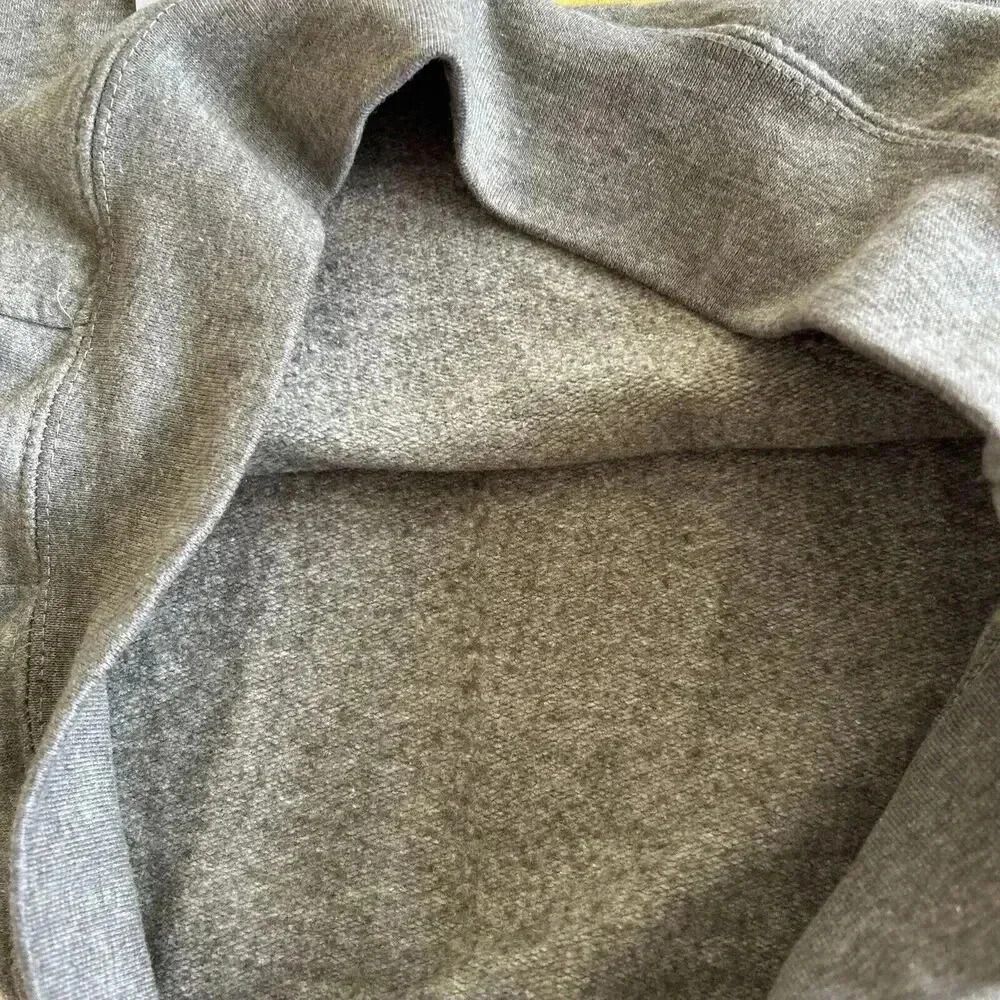 Buc-ees Hoodie Sweatshirt Fleece Long Sleeve Pullover Beaver Gray Adult Small - Picture 11 of 12